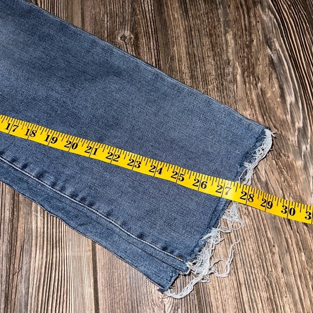 Frame Denim Light Blue Straight Leg Jeans - Picture 9 of 11